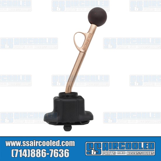 EMPI VW Shifter, Trigger/Hurst Style, Short, Rosewood, Copper, 00-4472-2
