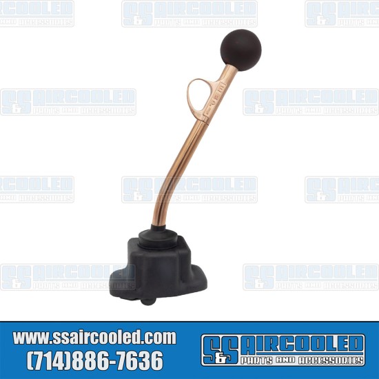 EMPI VW Shifter, Trigger/Hurst Style, Tall, Rosewood, Copper, 00-4474-2