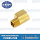 EMPI VW Oil Hose Fittings, 3/8 NPT Female to 3/8 NPT Male, 90 Deg, Brass, 00-9227-0