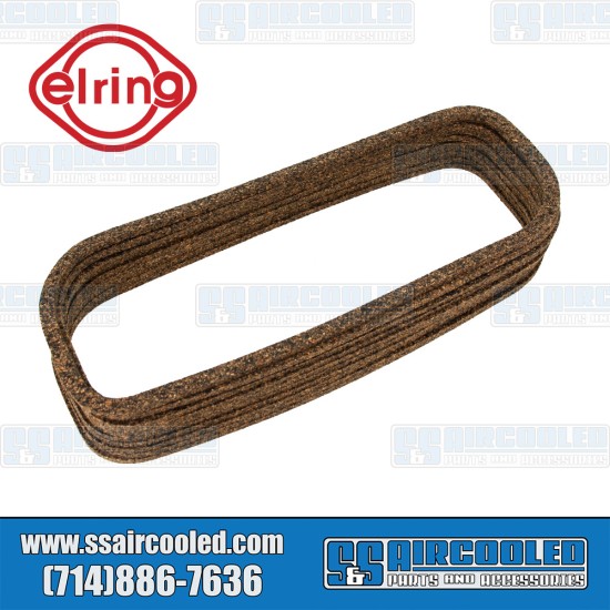 Elring VW Valve Cover Gaskets, Cork/Rubber, 17-2000cc, Type 4, 10 Pack, 021101481-10