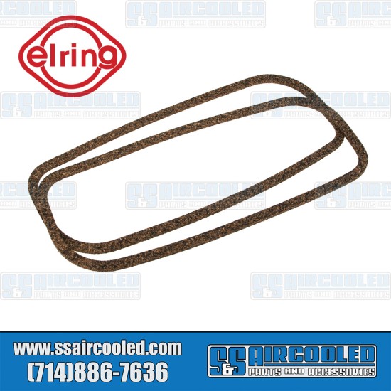 Elring VW Valve Cover Gaskets, Cork/Rubber, 17-2000cc, Type 4, 021101481