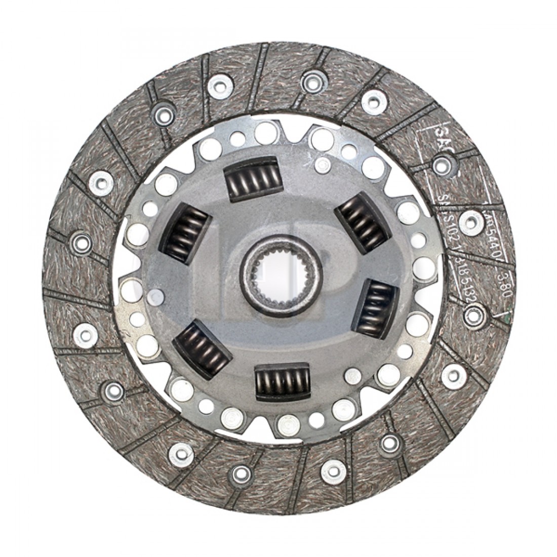 Sachs Clutch Disc, 111141031FBR, 180mm, Spring Center, VW Bug, Ghia ...