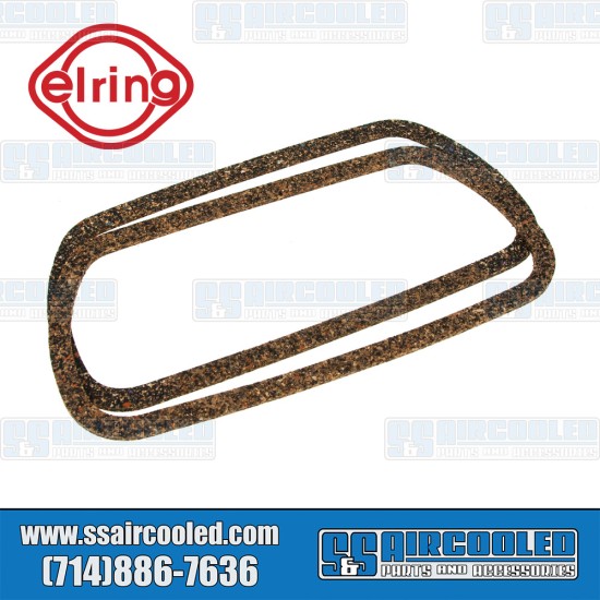 Elring VW Valve Cover Gaskets, Cork/Rubber, 12-1600cc, 40hp, Type 1, 113101481F