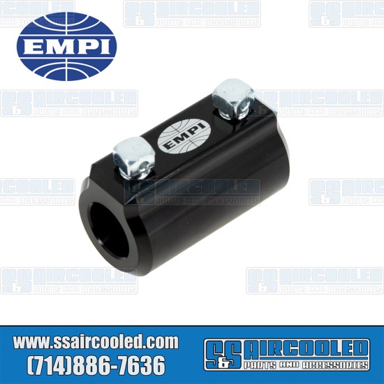 EMPI VW Shift Rod Coupler, Heavy Duty, Aluminum, Black, 16-5110-7