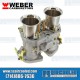 Weber VW Carburetor, 44mm IDF with Velocity Stacks, 18990.030