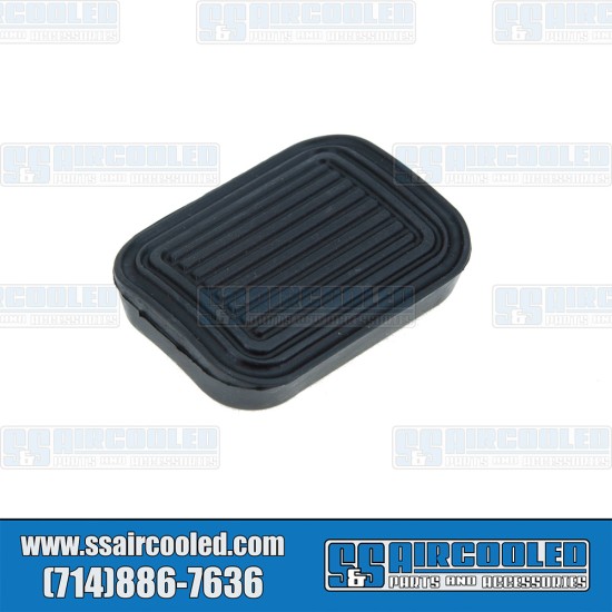 VW Clutch/Brake Pedal Pad, Rubber, 211721173GR