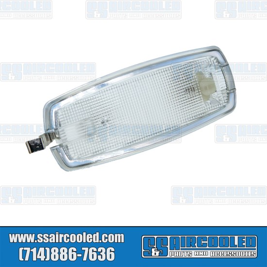  VW Dome Light, Interior, Chrome Bezel, 211947111B