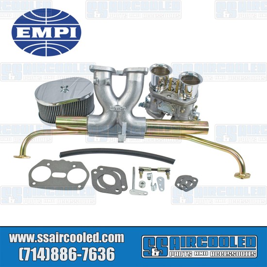 EMPI VW Carburetor Kit, Single 40mm HPMX w/Air Filter, 47-7315-0