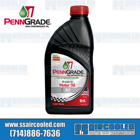 PennGrade 1 VW Break-In Oil, 30W, 1-Quart, 71206