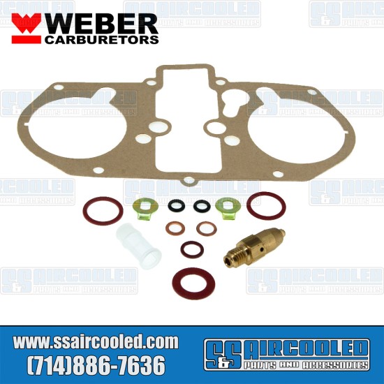 Weber VW Carburetor Rebuild Kit, 48 IDA 2 Barrel, 92.1632.05