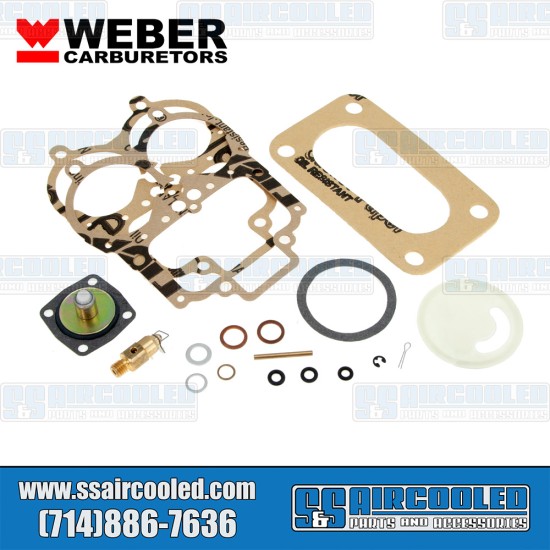 Weber VW Carburetor Rebuild Kit, 32/36 DGV/DGAV/DGEV, 92.3237.05