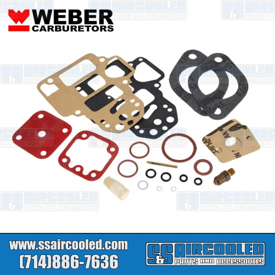 Weber VW Carburetor Rebuild Kit, 40/45/48 DCOE, 92.3246.05