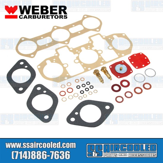 Weber VW Carburetor Rebuild Kit, 40/46 IDA 3 Barrel, 92.3276.05