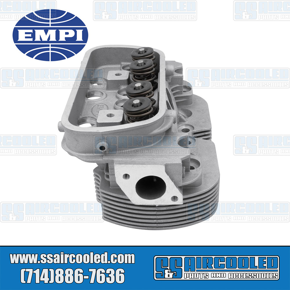 EMPI VW GTV-2 Cylinder Head, 42x37.5mm, 90.5/92mm, Dual Springs, VW Bug ...