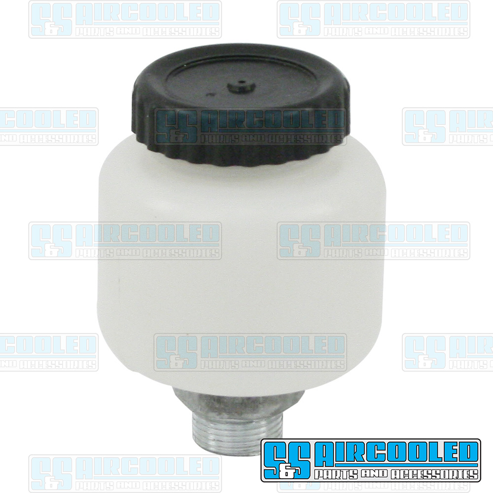 Brake Fluid Reservoir, 211611301C, Single Circuit, Threaded Base, VW Bus