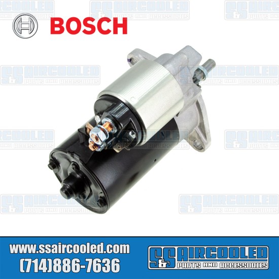 Bosch VW Starter, 12 Volt, Stock, New, SR15N