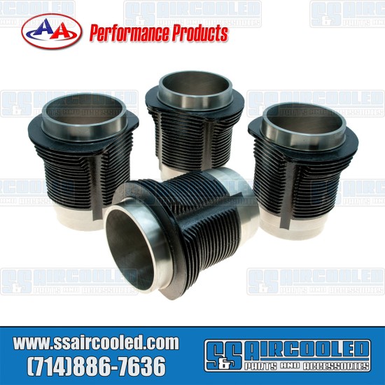 AA Performance Products VW Cylinder Set, 94mm, Thick Wall, Long Skirt, VW9400T1KL