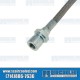 EMPI VW Brake Hose, Front, 380mm, Left or Right, Braided Stainless Steel, 98-6711-B